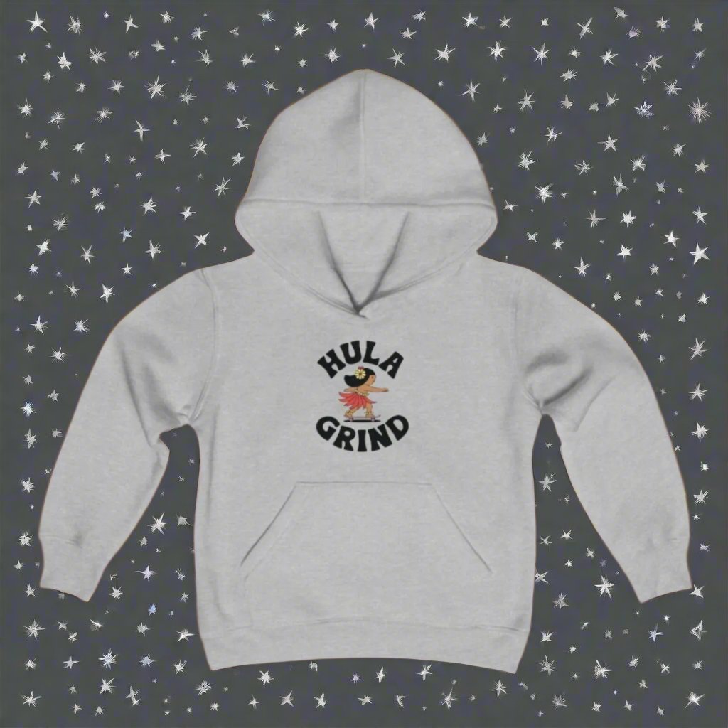 Hulagrind Kids Hawaiian Hula Girl Hoodie