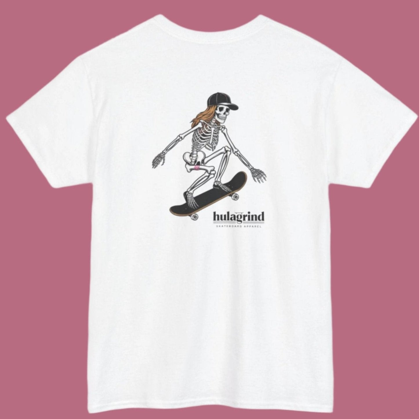 Hulagrind Striped Logo Tee