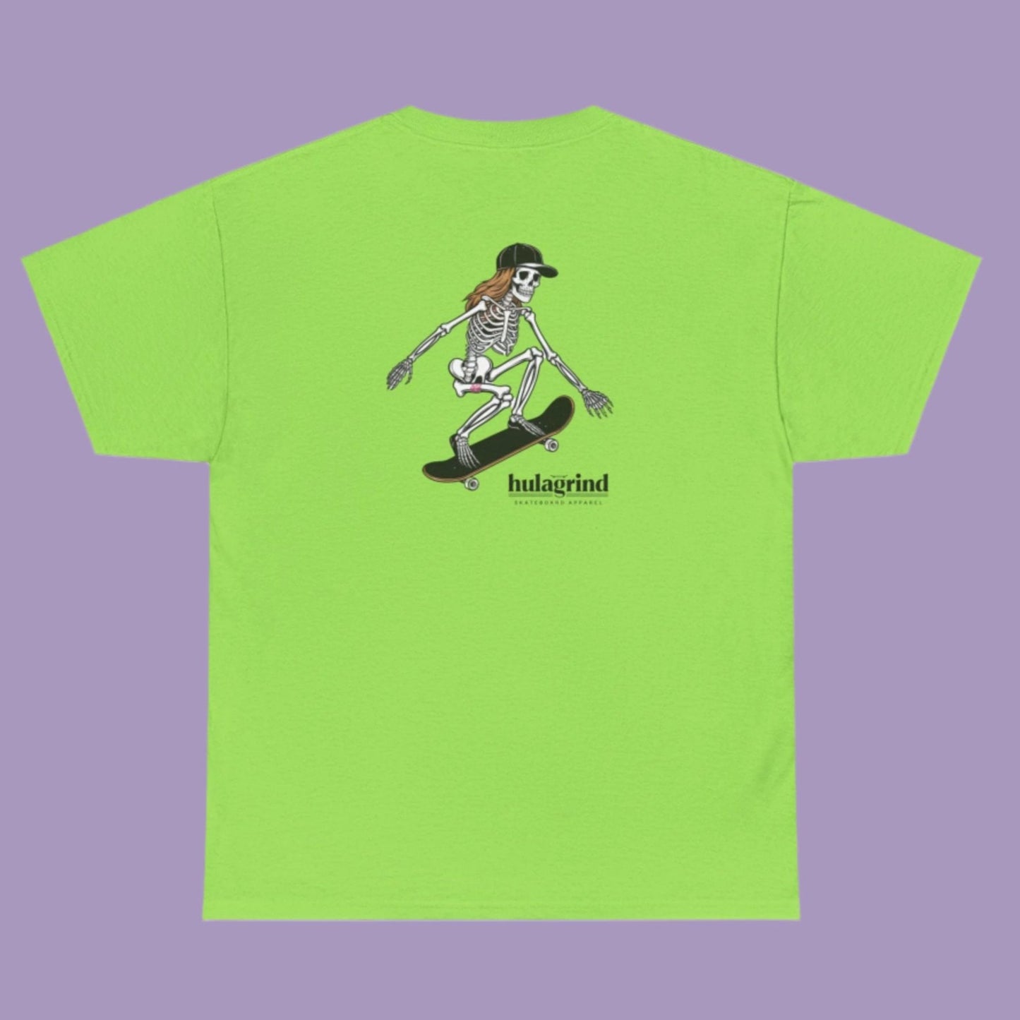 Hulagrind Striped Logo Tee