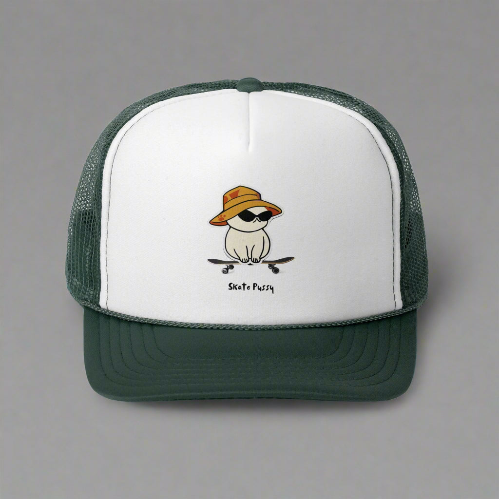Hulagrind Skate Pussy Trucker Hat