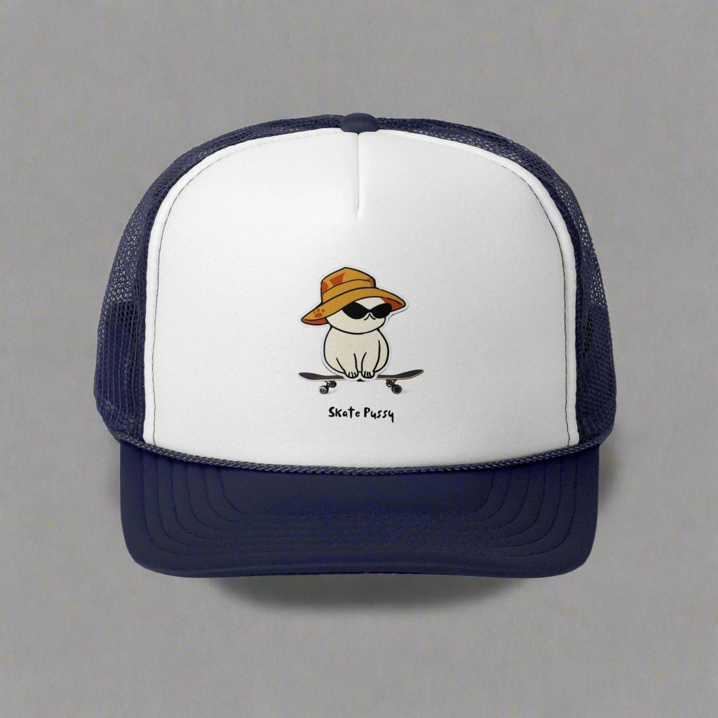 Hulagrind Skate Pussy Trucker Hat