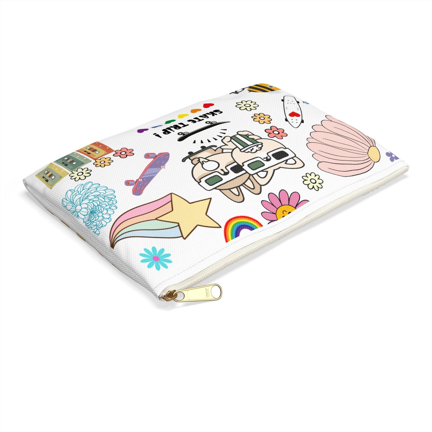 Skate Trip Accessory Pouch - Fun & Vibrant Organizer for Every Adventure!