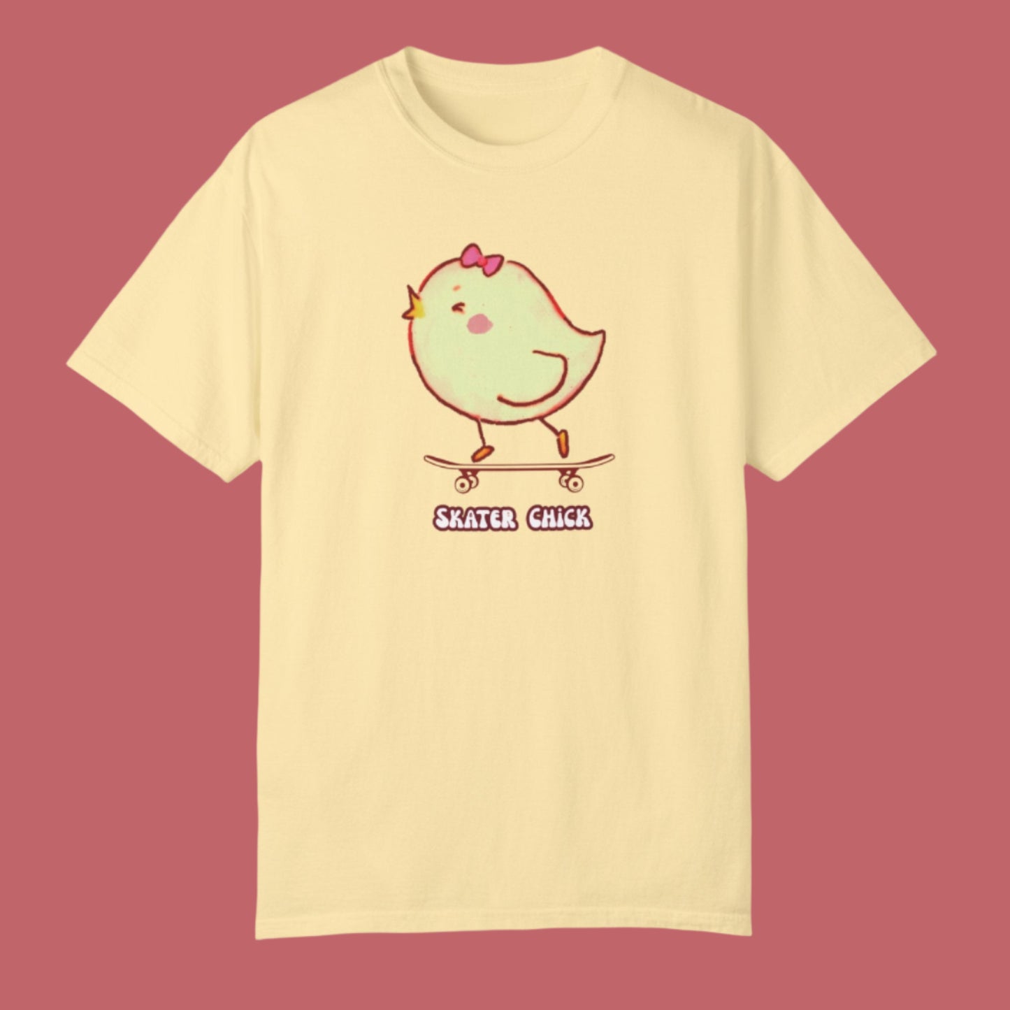 Women's skatewear, skater chick, women skate clothes, skater girl tee, women's skateboarding clothing, female skateboard clothing