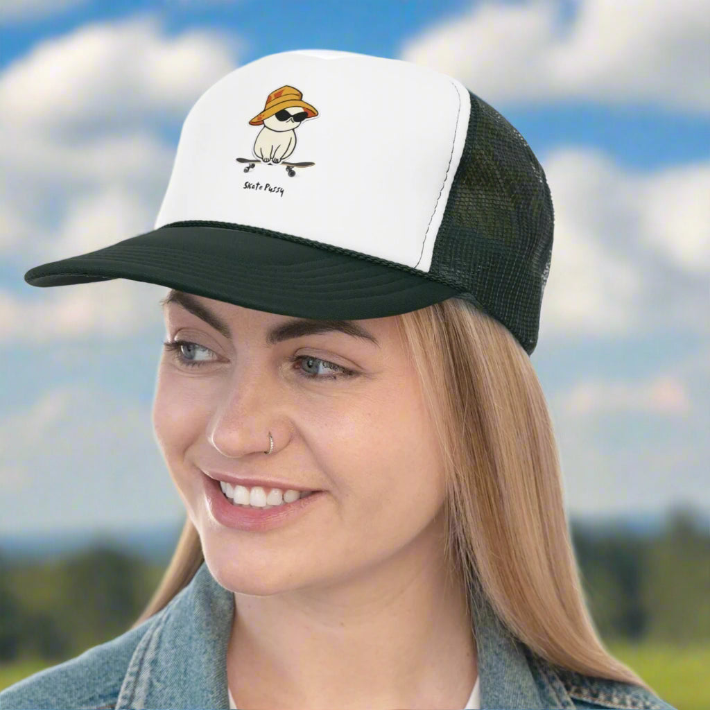 Hulagrind Skate Pussy Trucker Hat