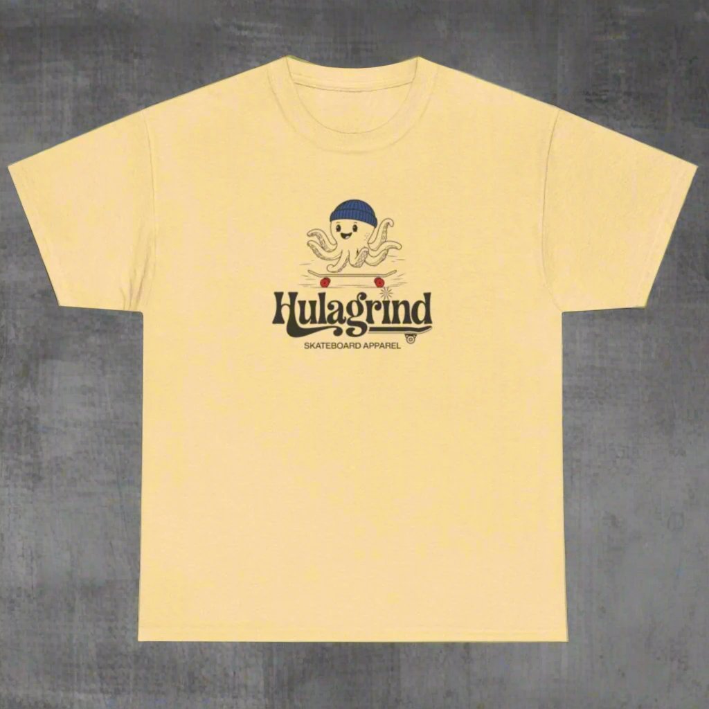 Octo-Skate Retro Tee - Adult sizes in 5 colors