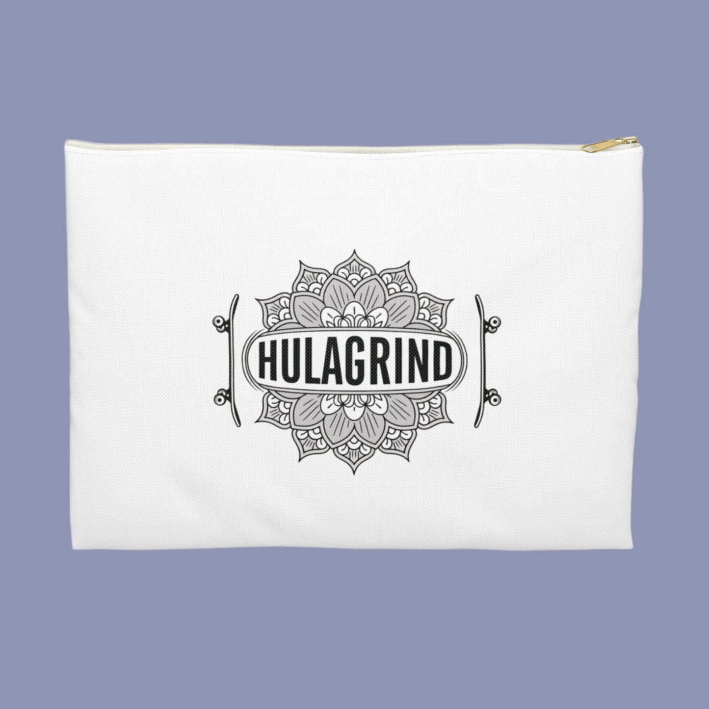 HULAGRIND Skull Floral Accessory Pouch - A Stylish Organizer for Everyday Use