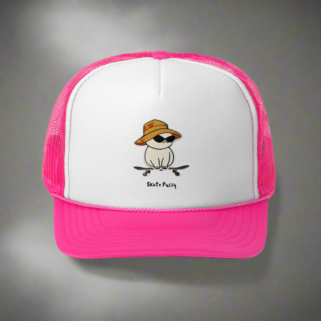 Hulagrind Skate Pussy Trucker Hat