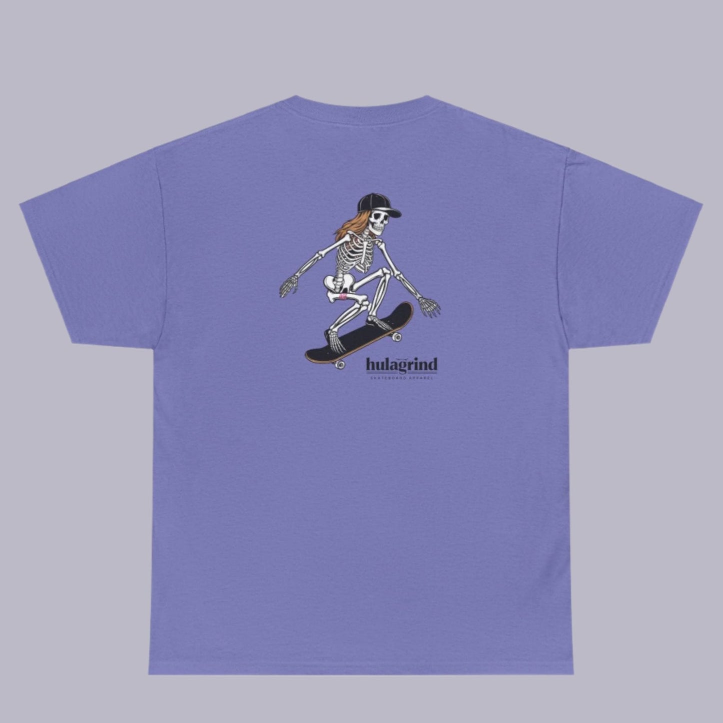 Hulagrind Striped Logo Tee