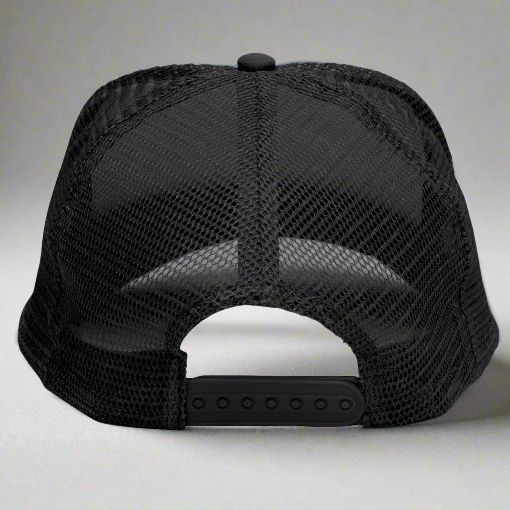 Hulagrind - Silver Mandala Skateboard Trucker Hat