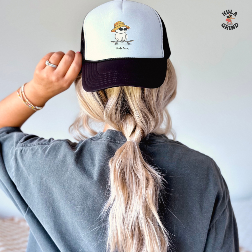 Hulagrind Skate Pussy Trucker Hat