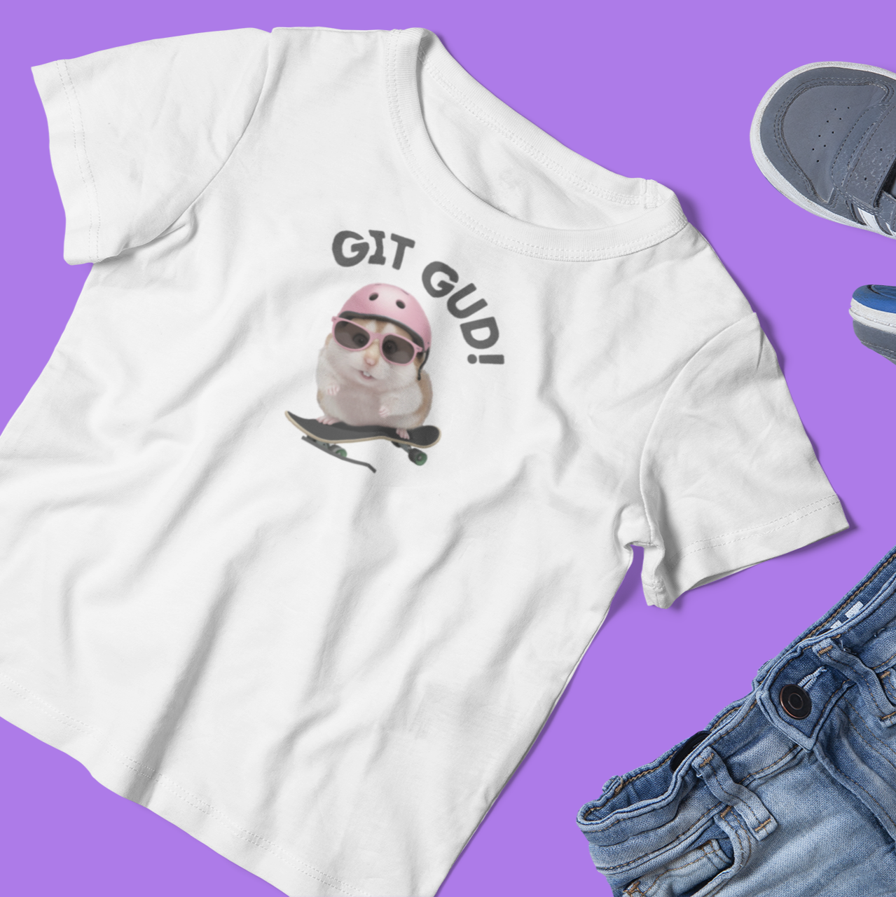 Toddler Baby Tee "Git Gud" in Sizes 6M-24M
