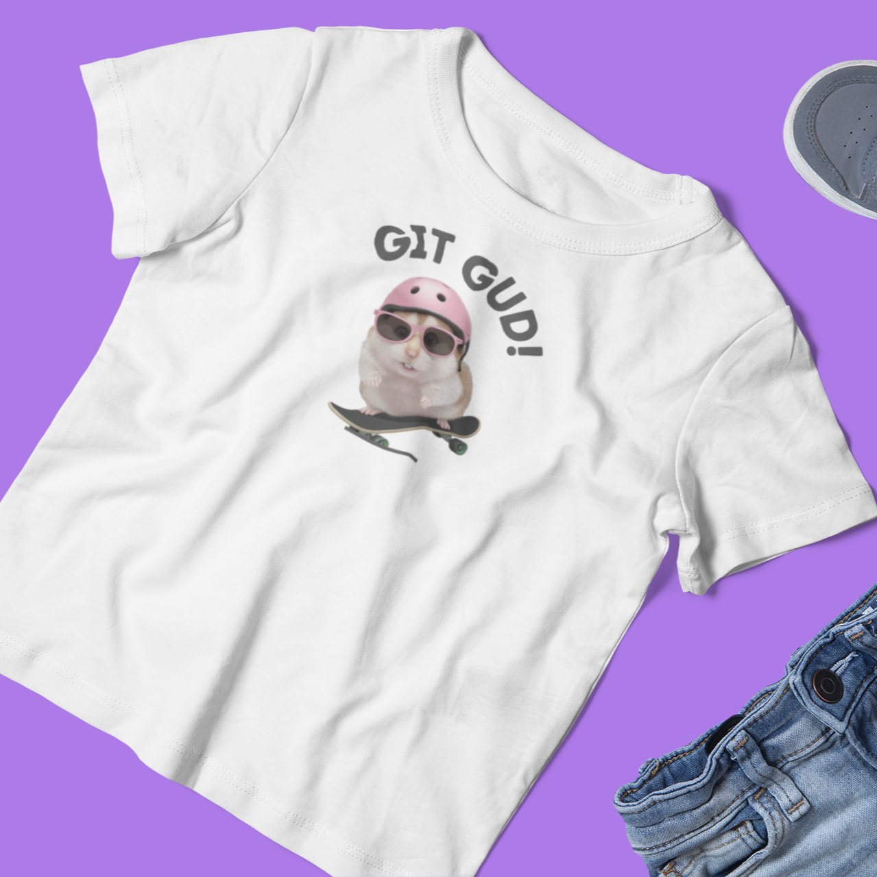 Toddler Baby Tee "Git Gud" in Sizes 6M-24M