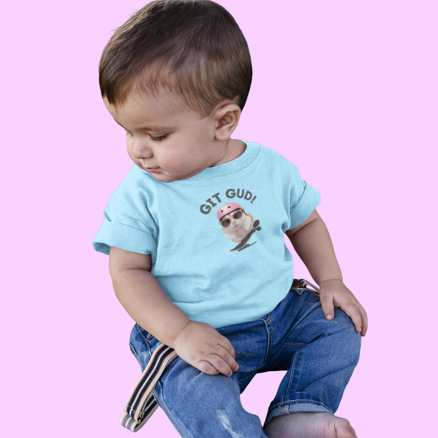 Toddler Baby Tee "Git Gud" in Sizes 6M-24M