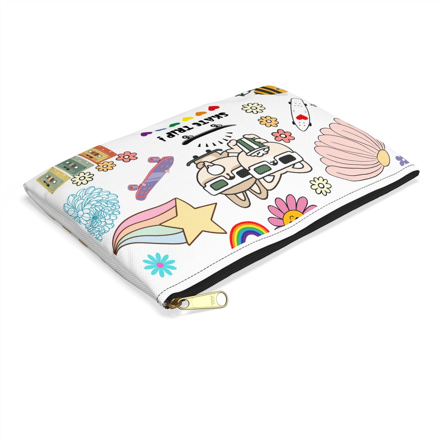Skate Trip Accessory Pouch - Fun & Vibrant Organizer for Every Adventure!