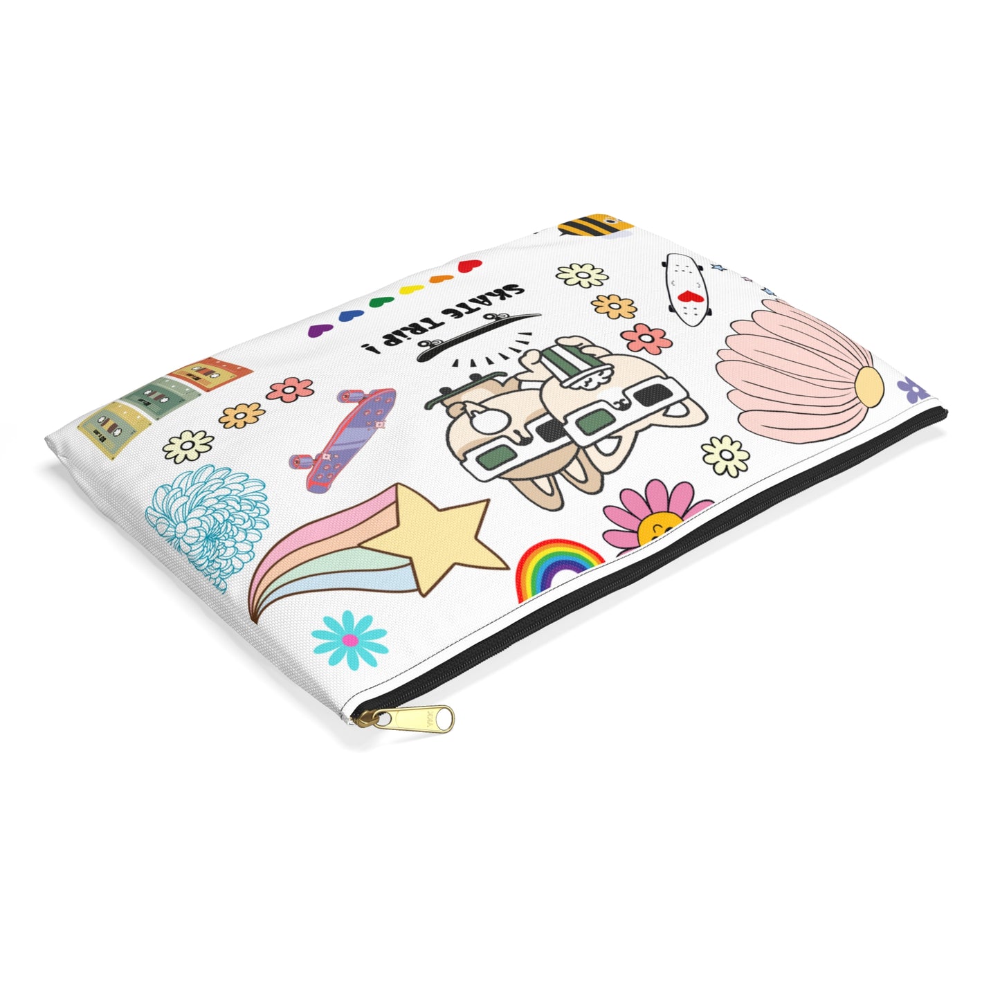 Skate Trip Accessory Pouch - Fun & Vibrant Organizer for Every Adventure!