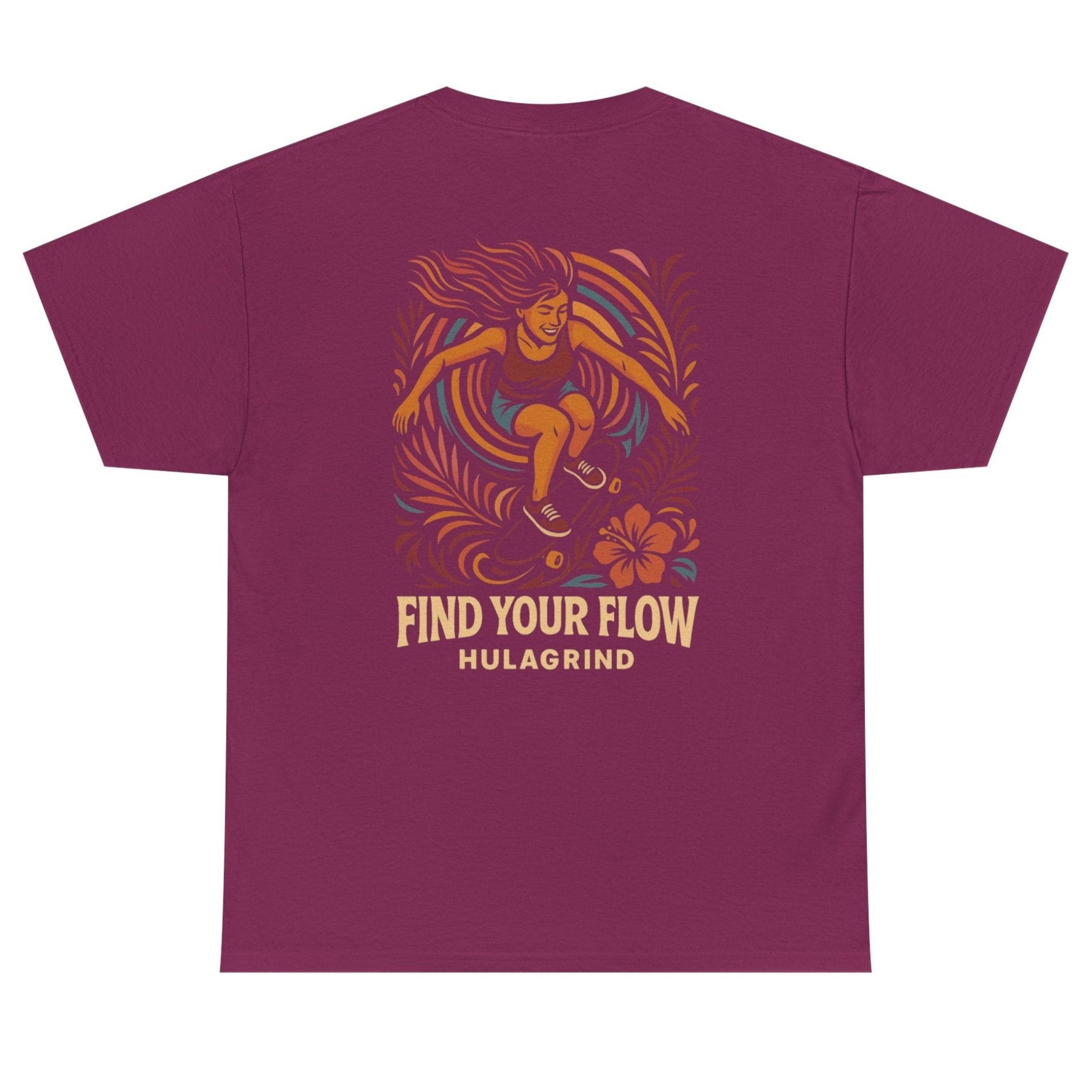 Surf Skate Tshirt, women's skate clothing, women's skateboarding clothes