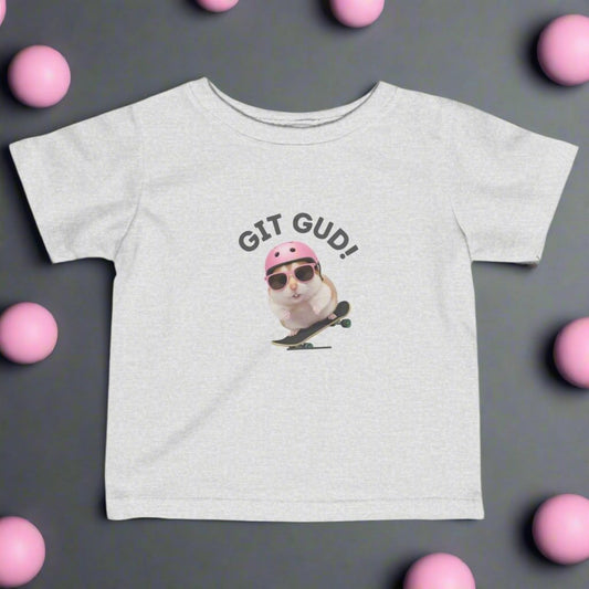 Toddler Baby Tee "Git Gud"  in Sizes 6M-24M