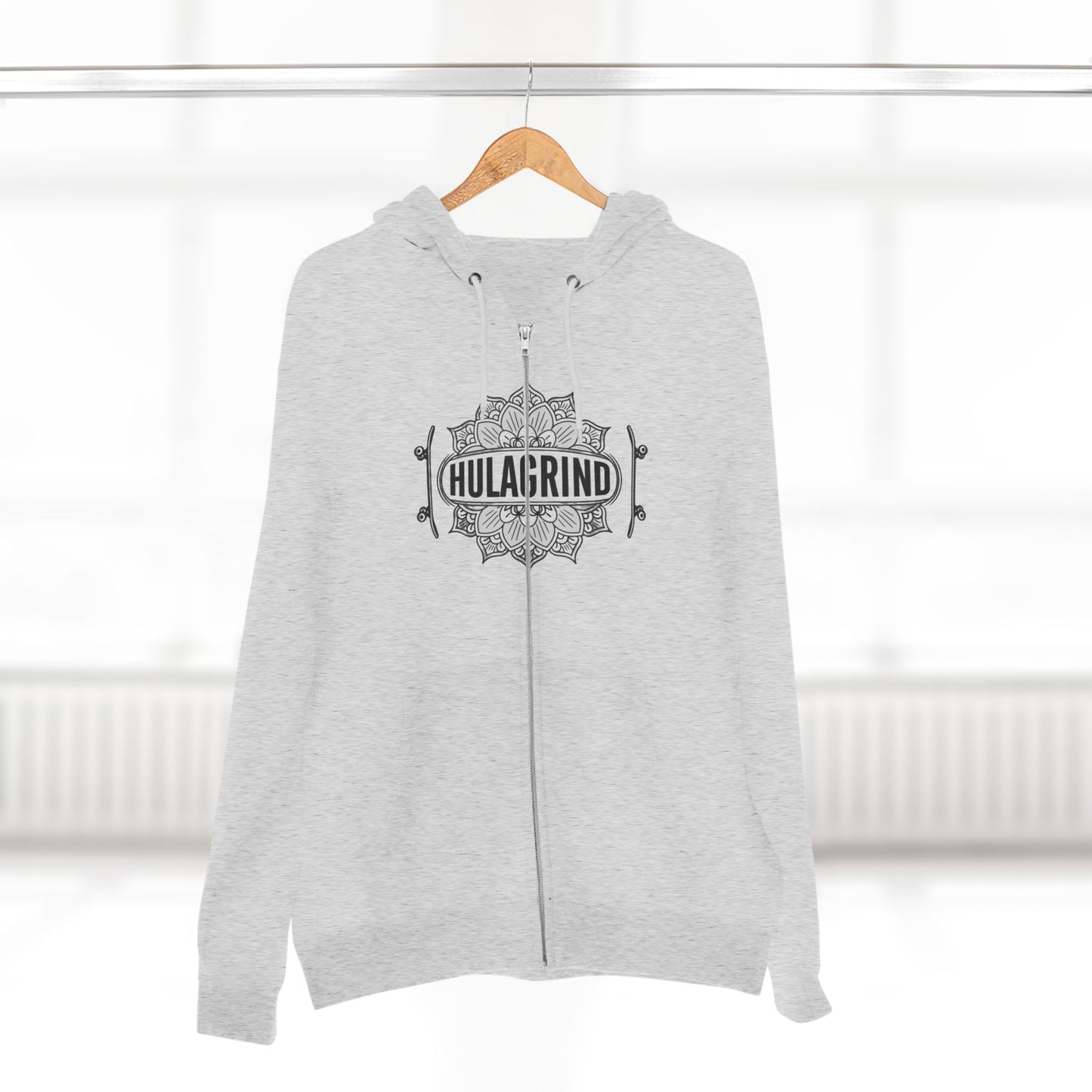 Hawaiian Tiki Zip Hoodie