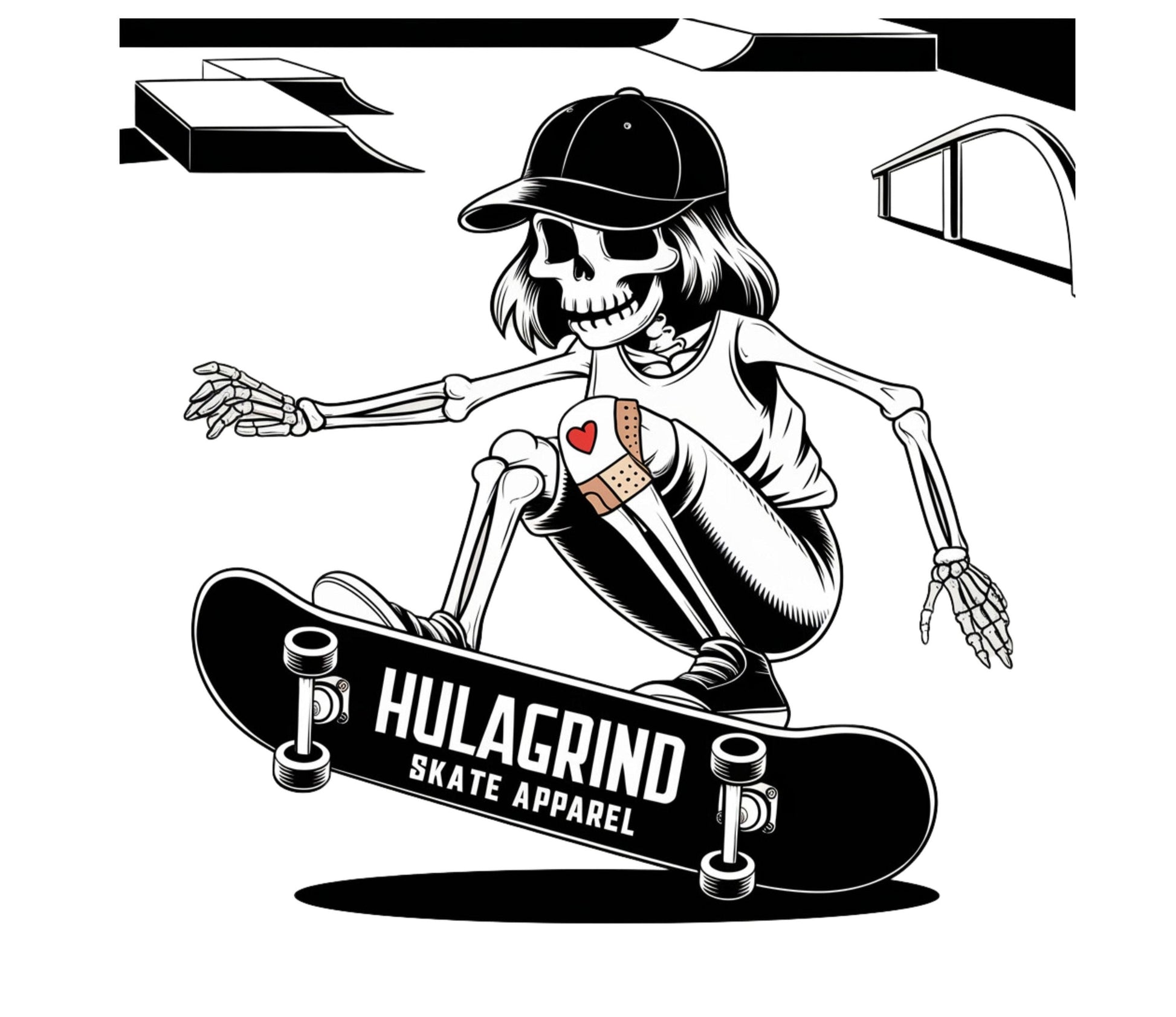 women's long sleeve skate shirt