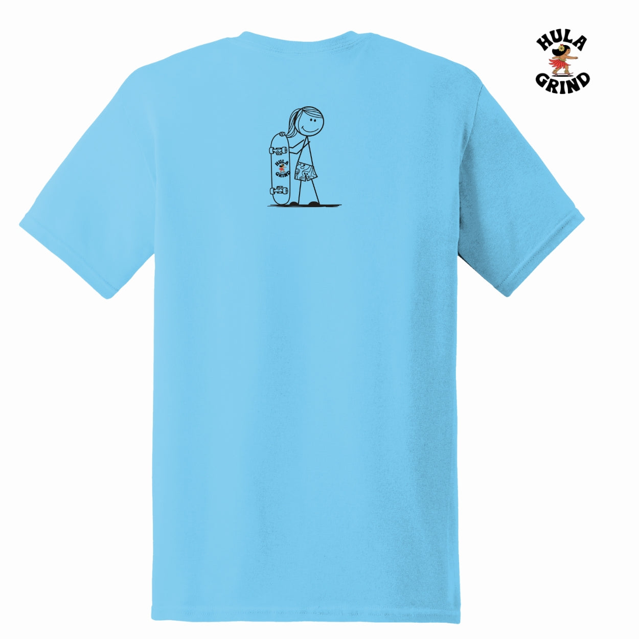Mandala Skater Girl Tee - Comfort for Creative Souls!