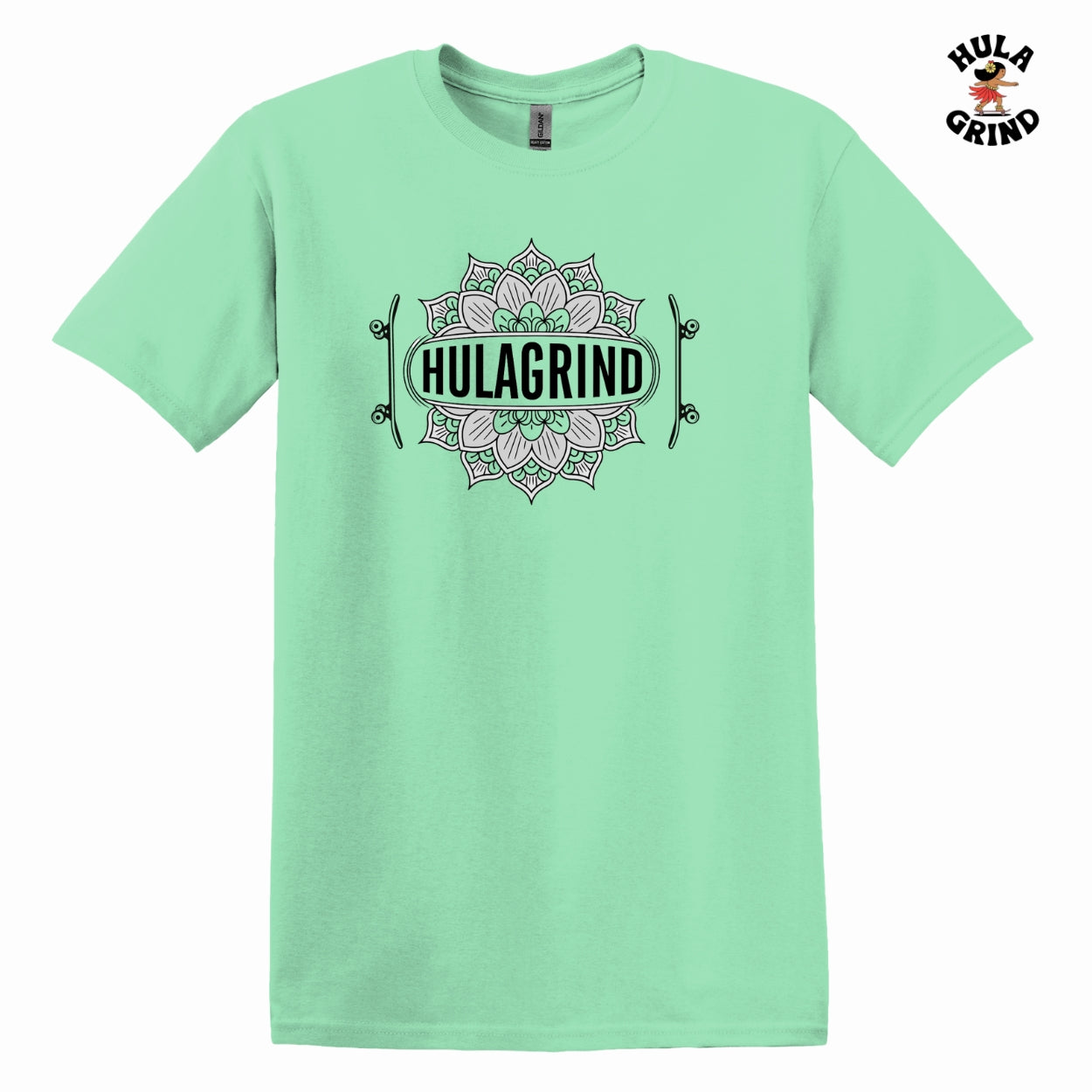 Mandala Skater Girl Tee - Comfort for Creative Souls!