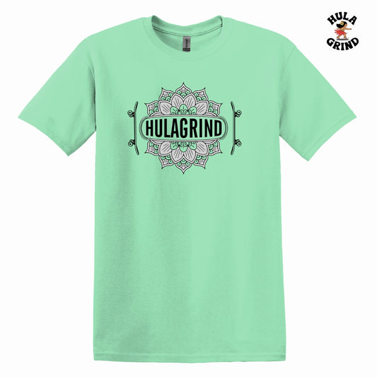 Mandala Skater Girl Tee - Comfort for Creative Souls!