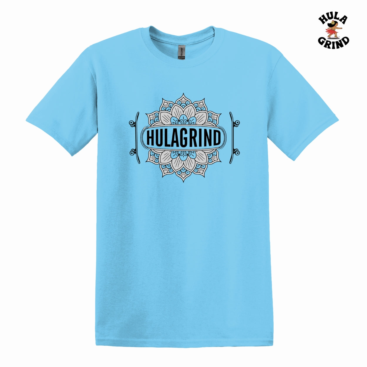 Mandala Skater Girl Tee - Comfort for Creative Souls!