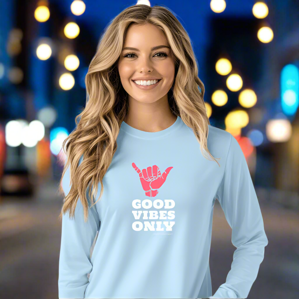 Good Vibes Only - Unisex Long Sleeve Tee