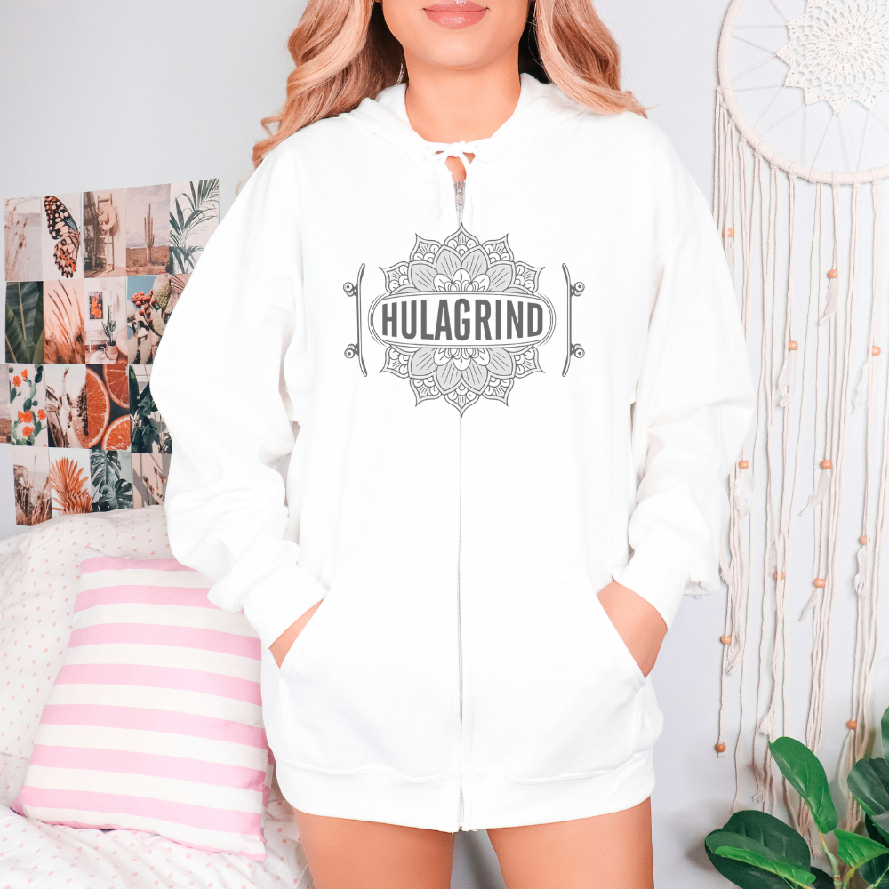 Women's Zippered Skate Hoodie