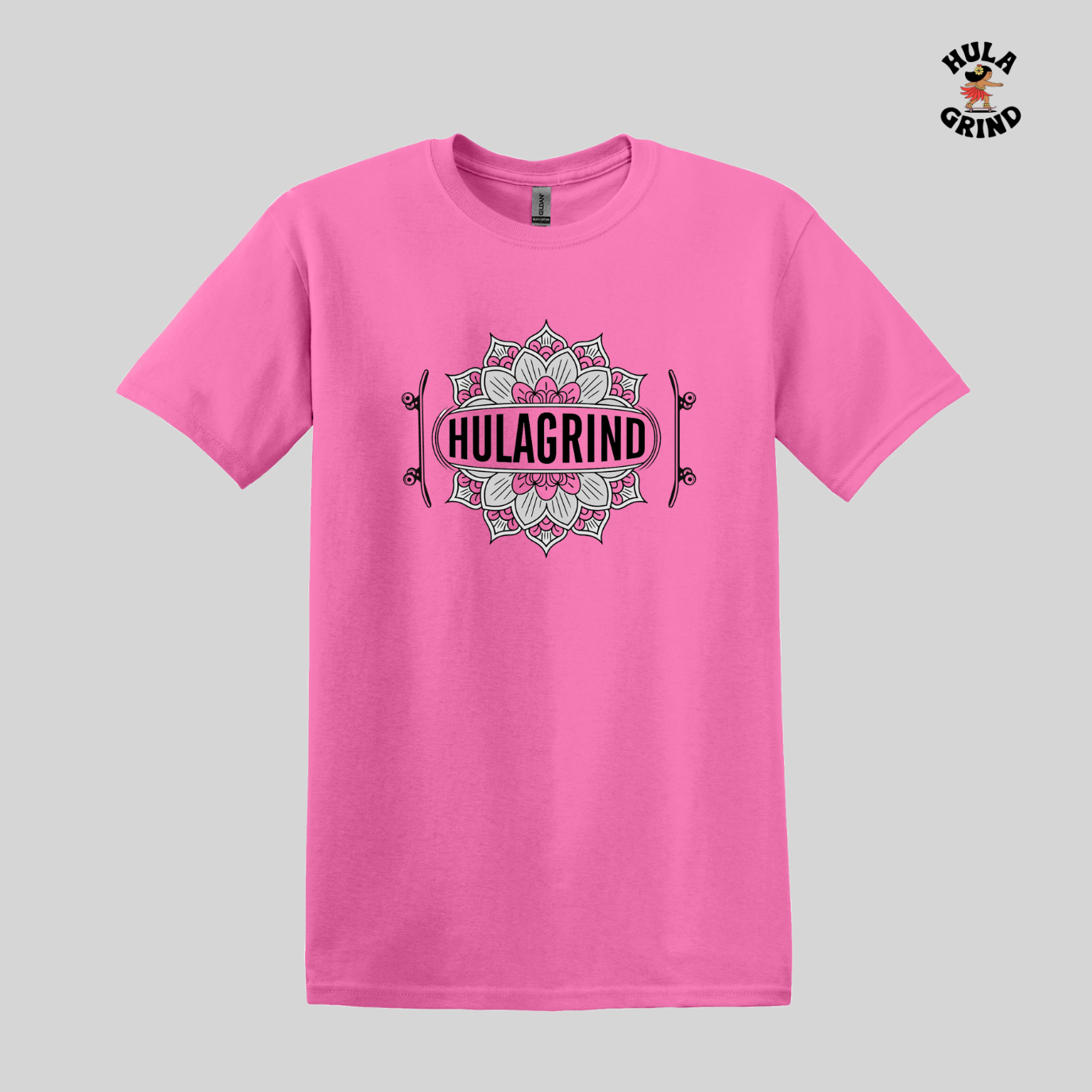 Mandala Skater Girl Tee - Comfort for Creative Souls!