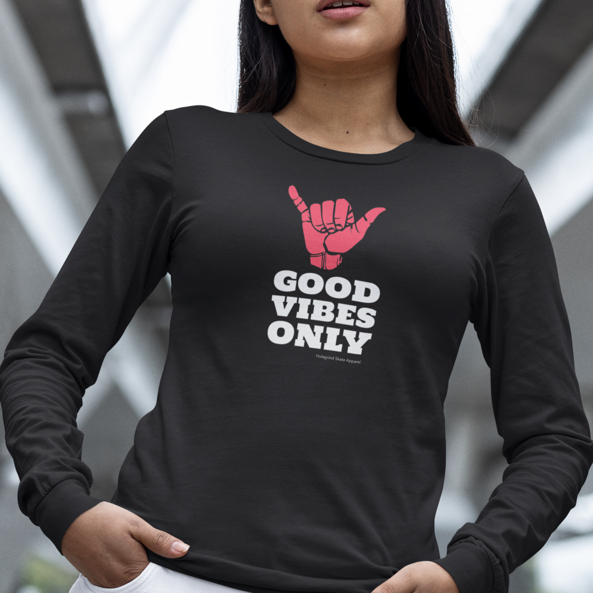 women's long sleeve skate shirts