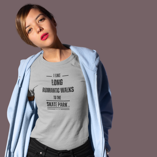 "Long Walks to the Skatepark" - Classic Tee